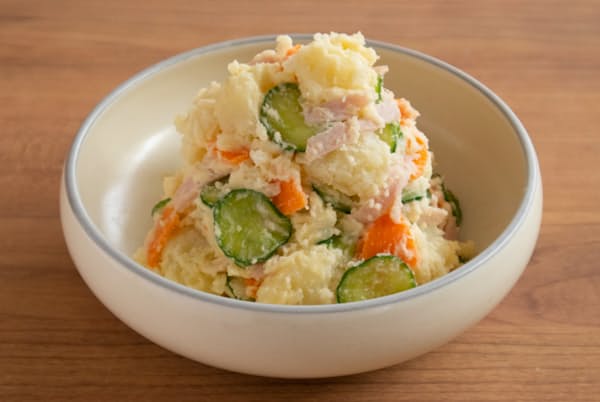 ポテトサラダは下ごしらえのひと手間で出来上がりが変わる ポテトサラダは下ごしらえのひと手間で出来上がりが変わる
