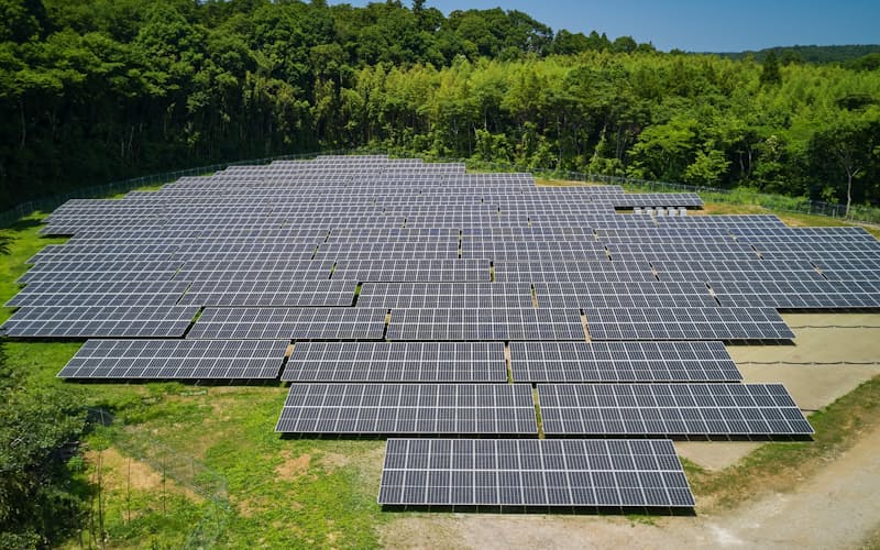NTTグループが保有する太陽光発電設備 NTTグループが保有する太陽光発電設備