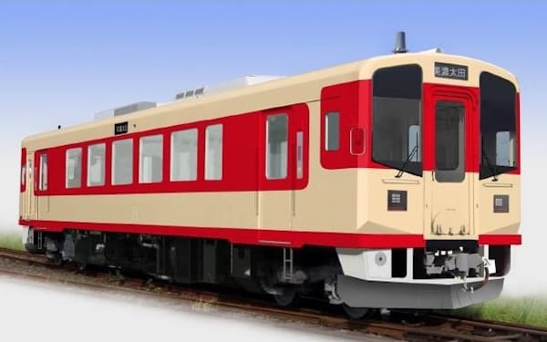 長良川鉄道の新型車両（イメージ）