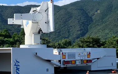 地上にあるレーダー設備の問題で打ち上げを中止した=JAXA提供