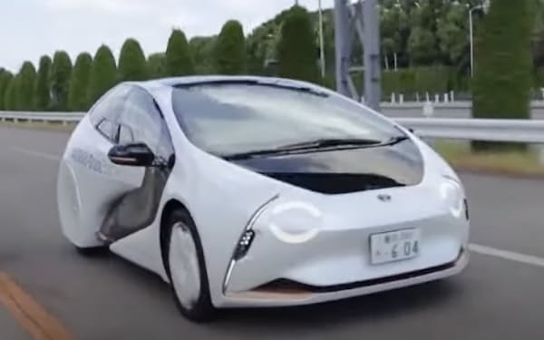 トヨタが公開した全固体電池の搭載車両の映像