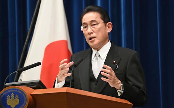 岸田首相は4日の就任記者会見で「成長と分配の好循環」を掲げた