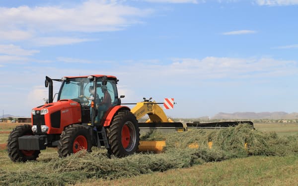 クボタは欧州の畑作市場の開拓を進めている