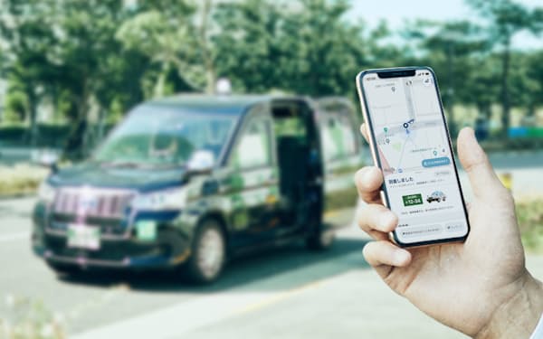 タクシー配車アプリ「GO」は利用を伸ばす