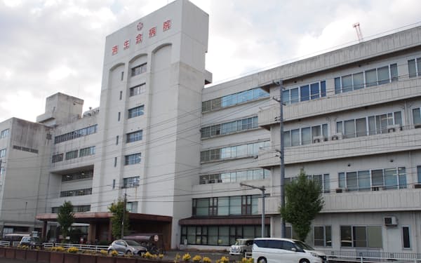 済生会山口総合病院では手当改廃を巡り労使が係争中(山口市)