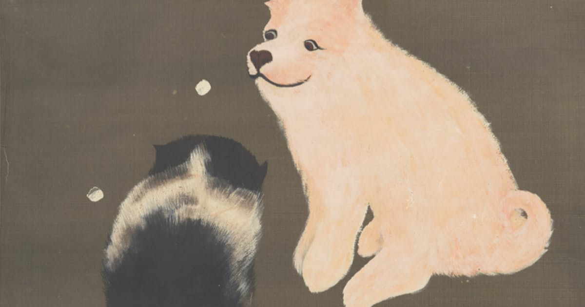 犬と日本人 5 長沢芦雪 降雪狗児図 日本経済新聞 犬と日本人 5 長沢芦雪 降雪狗児図 日本経済新聞