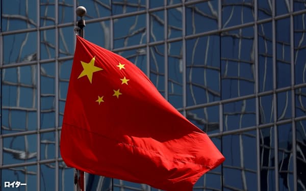 FILE PHOTO: The Chinese national flag is seen in Beijing, China April 29, 2020. REUTERS/Thomas Peter/File Photo