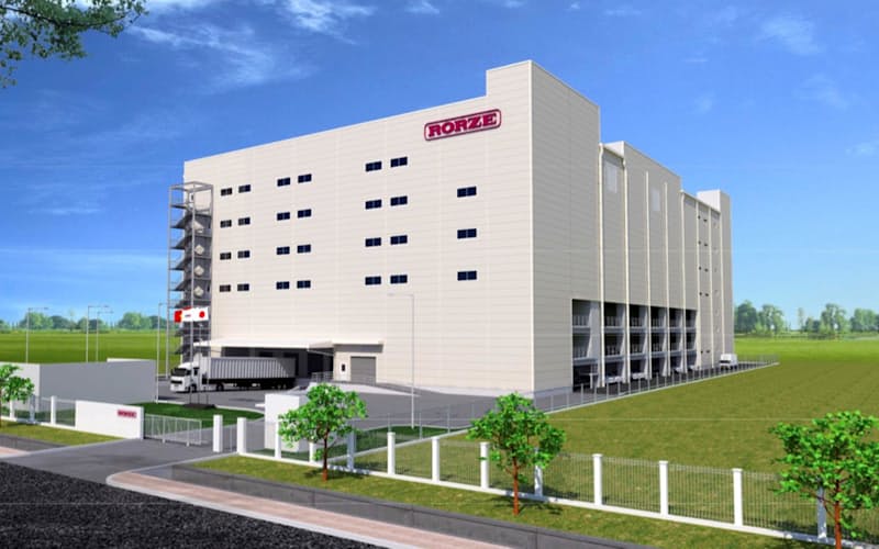 22年8月にはベトナムで新工場を立ち上げる(完成イメージ) 22年8月にはベトナムで新工場を立ち上げる(完成イメージ)