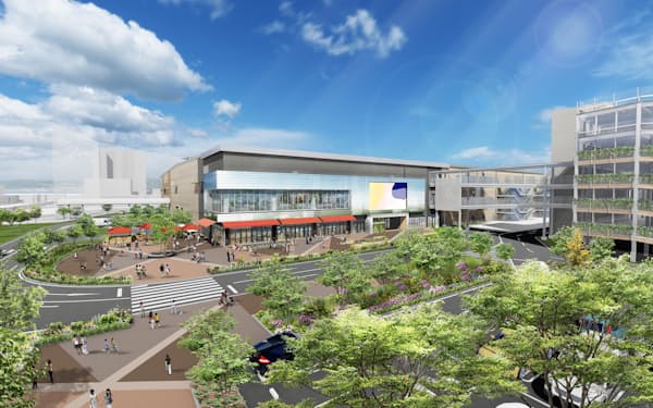 門真市で最大級の商業施設となる(イメージ)