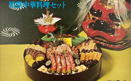 中国料理の国際化には日本も寄与した（1970年頃の「銀座アスター」の中華風おせちポスター）