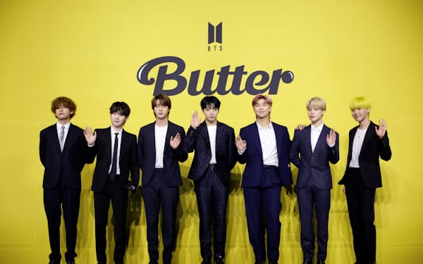 K-POPを代表する「BTS（防弾少年団）」は高い人気を誇るなど韓国エンターテインメント産業は世界的な名声を確立している=ロイター
