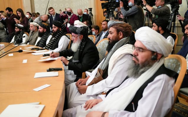 ロシアでタリバン含めてアフガン情勢協議 中印も参加 日本経済新聞