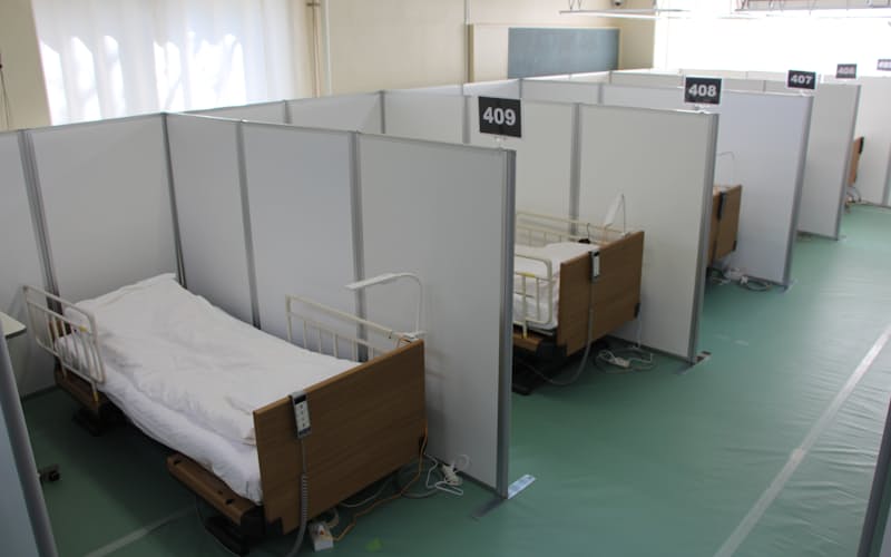 練馬区は小学校跡を転用して酸素・医療提供ステーションを開設した 練馬区は小学校跡を転用して酸素・医療提供ステーションを開設した