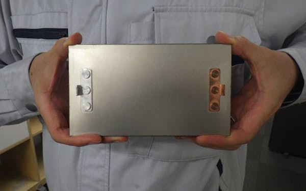 エナックスが開発したリチウムイオン電池用外装材