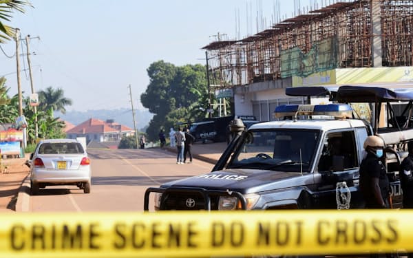 ウガンダの首都カンパラでテロとみられる爆発が起きた（24日）＝ロイター