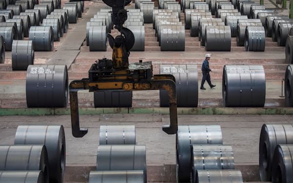 中国は脱炭素を目的に鉄の減産を進めている＝ロイター