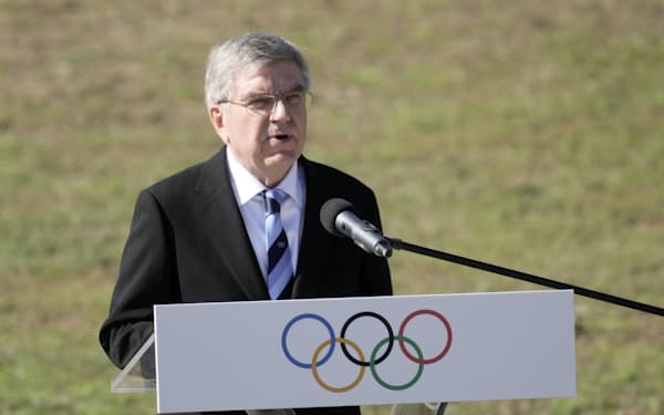 IOCのバッハ会長＝AP