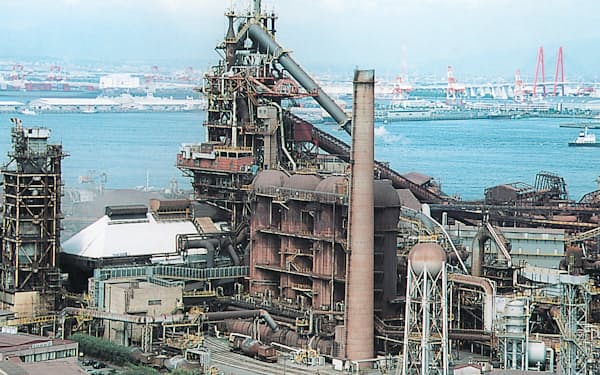 製造業を中心に旺盛な鋼材需要が続く（日本製鉄の名古屋製鉄所）
