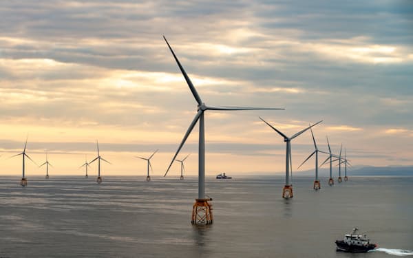 ＳＳＥリニューアブルズが開発するスコットランドの洋上風力発電所