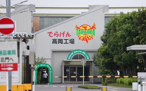 生産を一時縮小したトヨタ自動車の高岡工場（愛知県豊田市）
