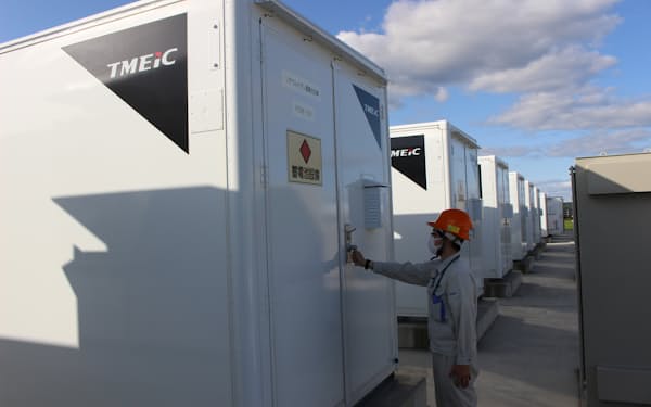 メインイラストＰ①）北海道で国内最大級の蓄電池システムを併設したメガソーラーを稼働（北海道八雲町）