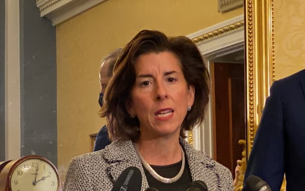 レモンド米商務長官は4日、同盟国と鉄鋼の問題に取り組む方針を示した(連邦議会議事堂)