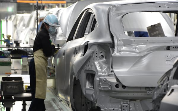 トヨタ自動車の高岡工場(愛知県豊田市)