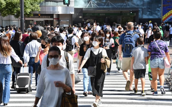 緊急事態宣言の解除で人出は戻ってきている
