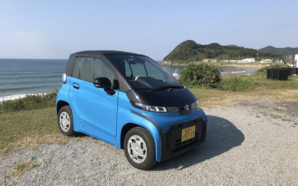 糸島半島で高齢者や観光客の移動手段として小型EVのシェアサービスが始まった
