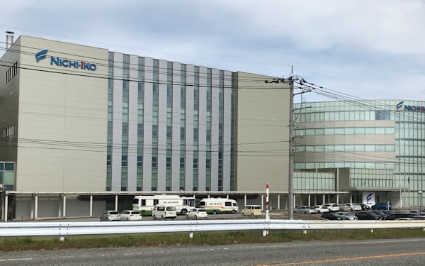業務停止命令を受けて３月５日から32日間生産を停止していた日医工の富山第一工場（富山県滑川市）