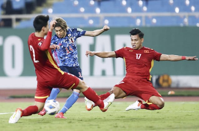 日本 ベトナムに1 0 W杯予選 強行日程に負けず 日本経済新聞 日本 ベトナムに1 0 W杯予選 強行日程に負けず 日本経済新聞