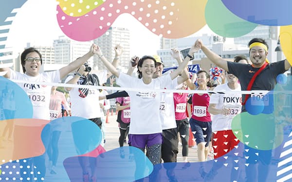 スペシャルオリンピックス日本では、昨年好評だったオンラインマラソンを今年も実施中です。（写真提供:スペシャルオリンピックス日本）