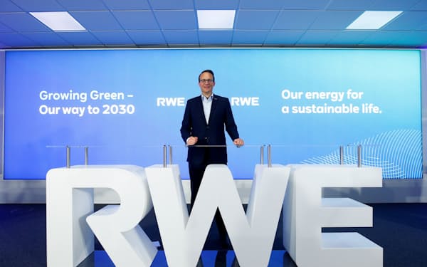 RWEのマルクス・クレッバー社長は構造改革を進めてきた＝ロイター