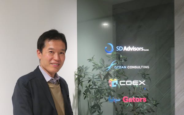 SDアドバイザーズの高木社長は2年間で2社の買収を決めた(東京・中央)