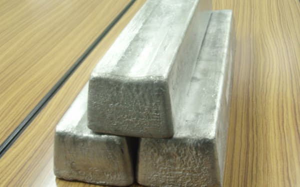 マグネシウムはアルミ材の強度を高める添加物として欠かせない