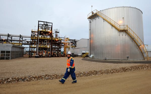 カナダ最大の石油・天然ガス生産地のアルバータ州は、脱炭素に向けた取り組みでも知られる＝ロイター