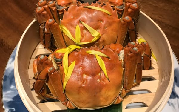 上海蟹がおいしい季節だ