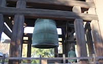 国宝でもある東大寺の鐘