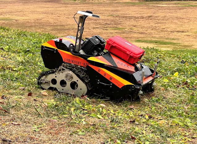自動制御ロボで畦畔の草刈り 長野県信濃町など 日本経済新聞 自動制御ロボで畦畔の草刈り 長野県信濃町など 日本経済新聞