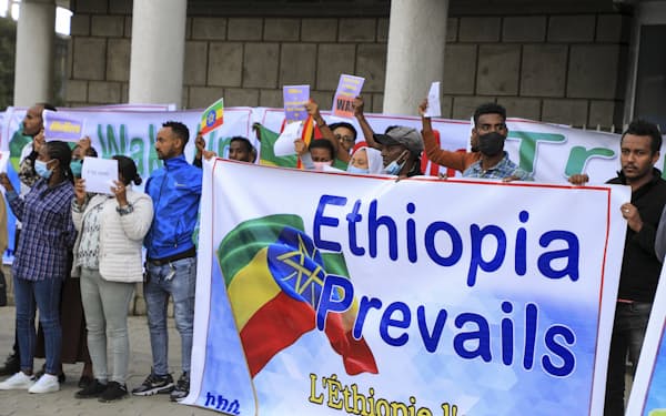 エチオピアでは紛争激化がとまらない＝ＡＰ