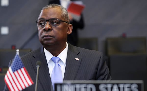 米国のオースティン国防長官=ロイター