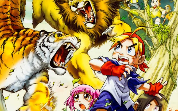 「どっちが強い!?」(KADOKAWA刊)は世界でシリーズ累計350万部にまで伸びている