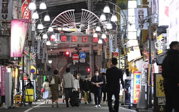 コロナ感染の落ち着きで緩やかに消費が戻っている