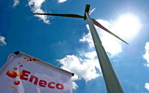 三菱商事はオランダと日本で米アマゾンの施設向けに再生エネ電力を供給する（オランダの子会社を通じて運営する風力発電）