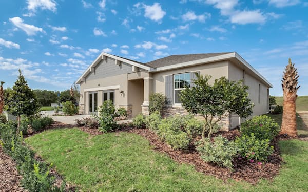 大和ハウス工業は米戸建て事業に注力する(買収したエイベックス・ホームズの住宅)