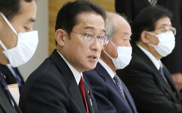 岸田首相は企業の賃上げを重視する