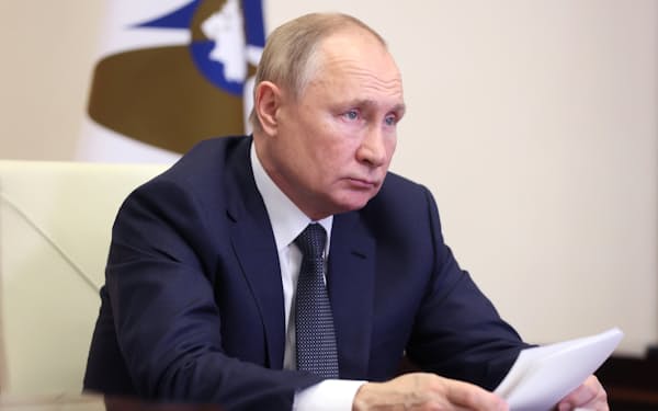ロシアのプーチン大統領はＮＡＴＯの東方拡大の動きに反発している＝ロイター