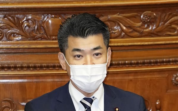 立憲民主党の泉健太代表は首相の任命責任を追及すると表明した＝共同