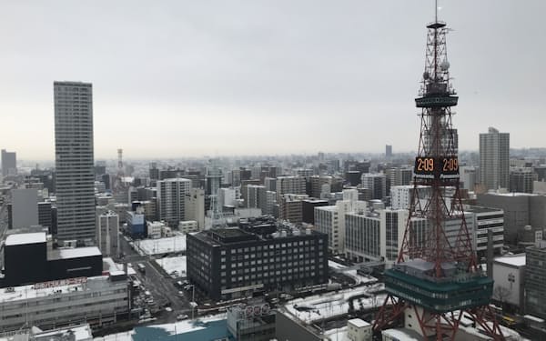 北海道の日銀12月短観では製造業と非製造業がともに上昇した（札幌市）