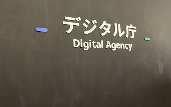 デジタル庁の看板